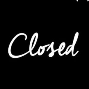 Will Be Temporaliy Closing! Get It While You Can!